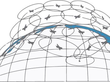 Delivering wifi from the sky