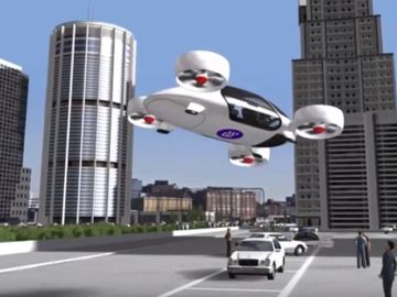 Another blockchain use case - the flying urban taxi market