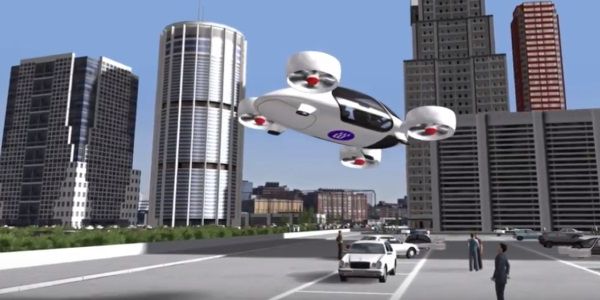 Another blockchain use case - the flying urban taxi market