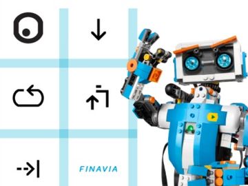 Helsinki Airport, Reaktor and LEGO host code school for kids