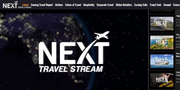Coming (very) soon...live streaming with NEXT Travel Stream