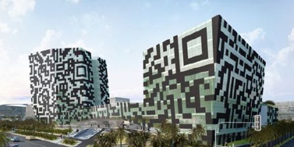Behold the QR code hotel