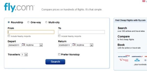 Fly.com predicts tough time for new travel search sites post-Google entry
