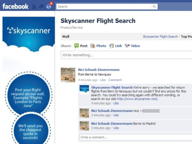 Skyscanner Launches Facebook Flight Search Plans Singapore Expansion Phocuswire