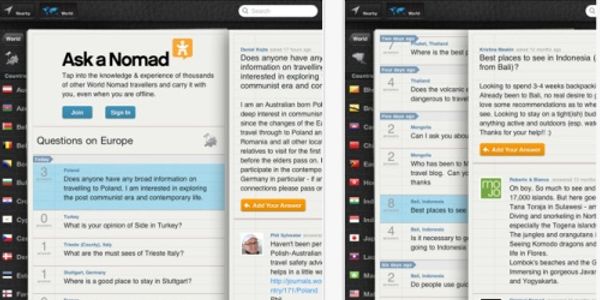 Ask a Nomad iPad app has answers [VIDEO]