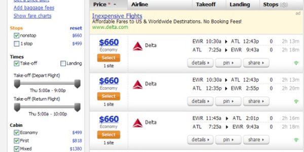 Delta increases share by squeezing online travel agencies and metasearch
