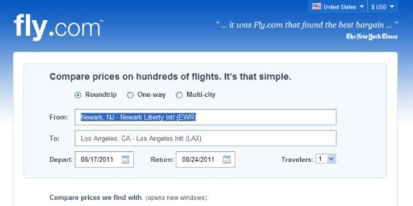 Remember Fly.com? Travelzoo flight metasearch sites get redesign in US, UK and Germany