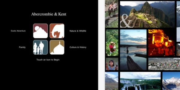 Abercrombie and Kent takes multimedia journey in iPad app