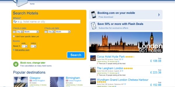 Booking.com driving 50% of European online hotel reservations