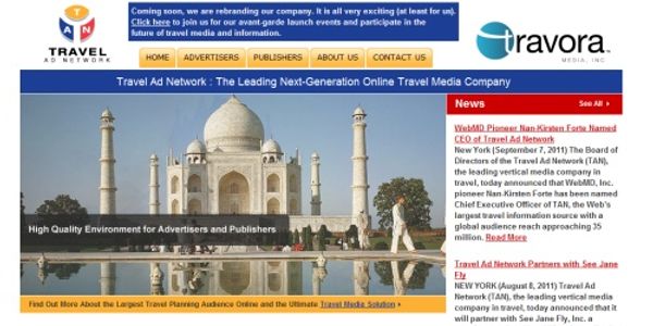 Travel Ad Network rebranding as Travora Media