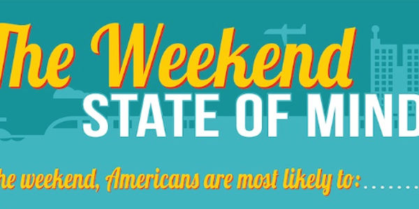 Welcome to the weekend, where YOU are not YOU anymore [INFOGRAPHIC]