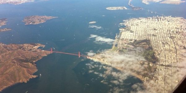 The buzz of San Francisco Bay, taking off the rose-tinted specs, and seeing the Space Shuttle