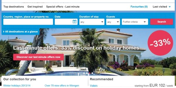 HomeAway boosts rentals online via Interhome deal