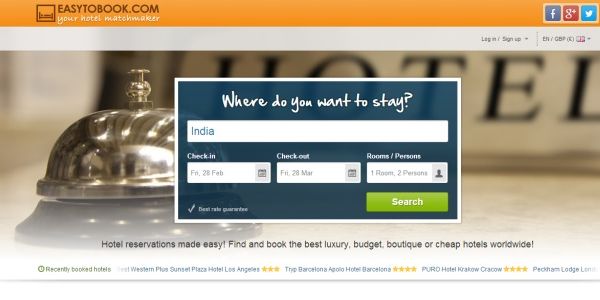 MakeMyTrip buys EasyToBook hotel service for $5 million