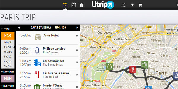 Utrip, an itinerary-building service, nets $750,000 in funding