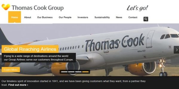 Thomas Cook - dynamic packaging! ancillaries! CRM! Let's go...