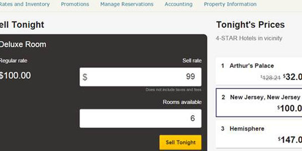 Expedia creates new Sell Tonight tool to help hotels push last-minute rooms