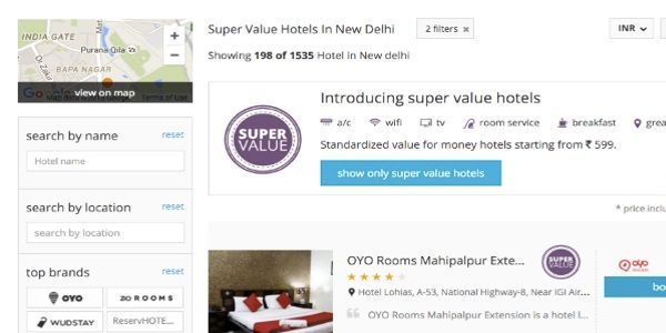 Ixigo metasearch heats up India's branded budget hotels even more