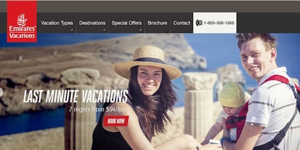 Emirates Vacations digs into intent using chatbot ads