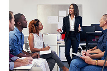 Leader teaching