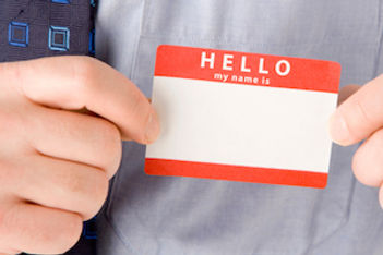 Hello My Name Is Sticker