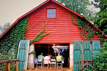 Meeting groups rustic barn