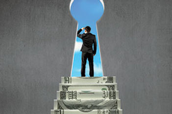 Keyhole money