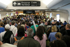 busy airport