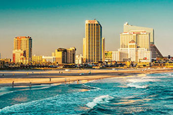 Atlatic City beach hotel casino