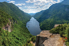 Ausable Lake Adirondack Mountains