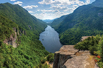 Ausable Lake Adirondack Mountains