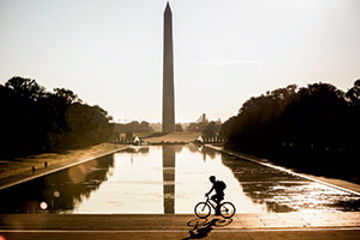 Washington Monument memorable backdrop