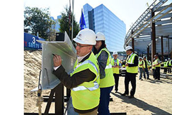 Mohegan Sun topping off