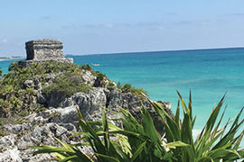 Mayan archaeological site of Tulum
