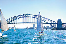 Sailing Sydney Harbour