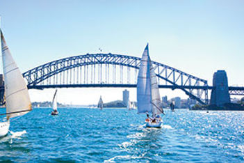 Sailing Sydney Harbour