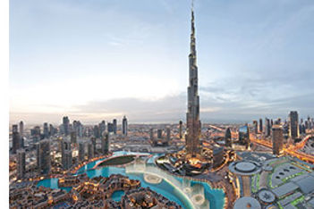 Burj Khalifa Dubai cityscape