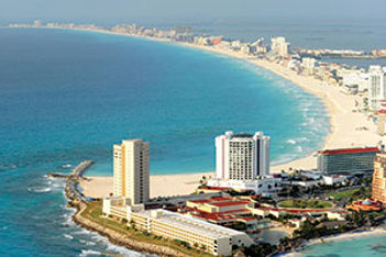 Sky view Cancun Hotel Zone