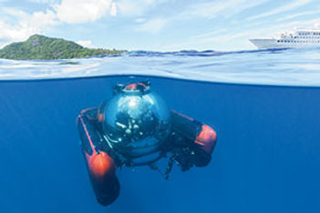 Crystal Cruises deep-sea submersible