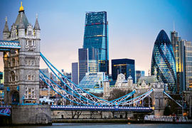 London night skyline