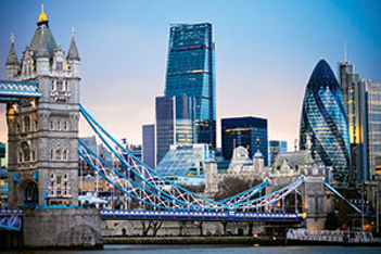 London night skyline