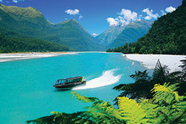Haast River Safari jet-boat outing