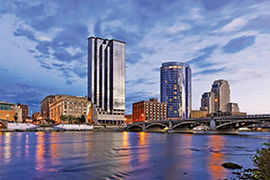 Amway Grand Plaza riverview