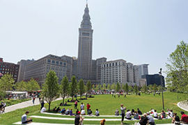 Downtown Cleveland park
