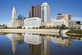 Columbus revier view