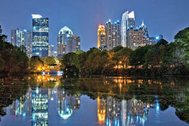Atlanta Reflection Lake