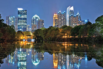 Atlanta Reflection Lake