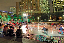 Discovery Green downtown Houston