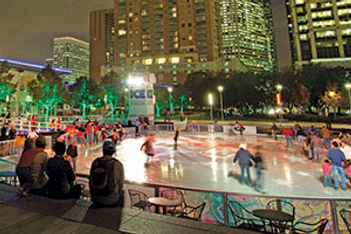 Discovery Green downtown Houston
