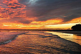 Hilton Head Island Sunset Surf